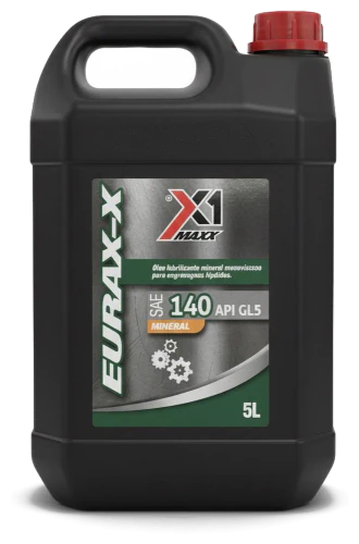 Embalagem do óleo X1 Maxx Eurax 140 GL5