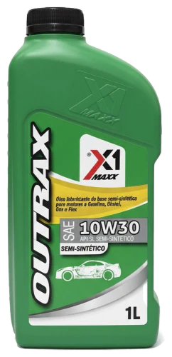 Embalagem do óleo X1 Maxx Outrax 10W30 SL
